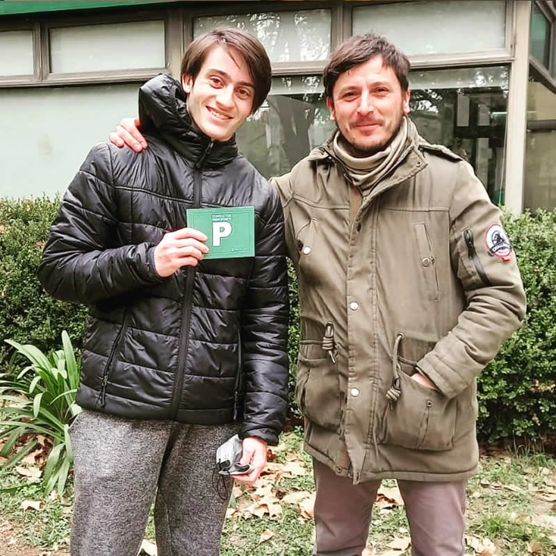 Alumno exitoso de Autoescuela Villa Real